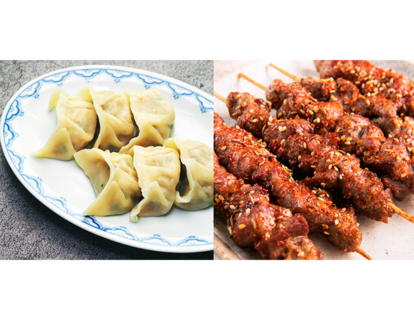 串焼・水餃子
